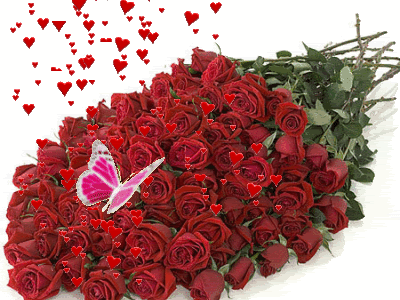 elizabet572 - bukiet cudowny róż i serc.gif