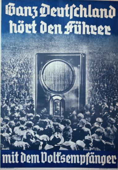 Nazistowskie plakaty - Nazi Poster - Peoples Radio.jpg