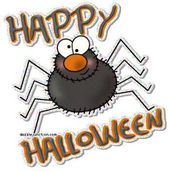 halloween, tapety, obrazki, gify - spider-halloween.gif
