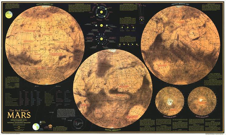 Mapay Świata HQ - Space - Mars The Red Planet 1973.jpg