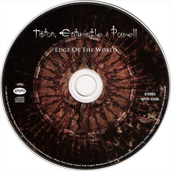 2006 Tipton, Entwistle  Powell - Edge Of The World Flac - CD.jpg